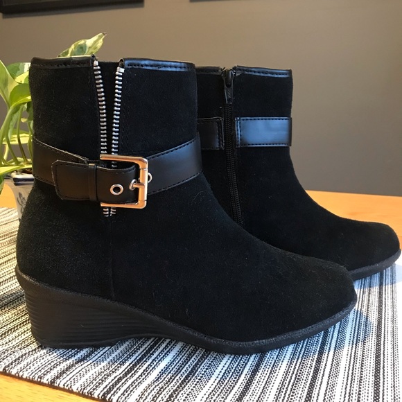 solesenseability wedge boots